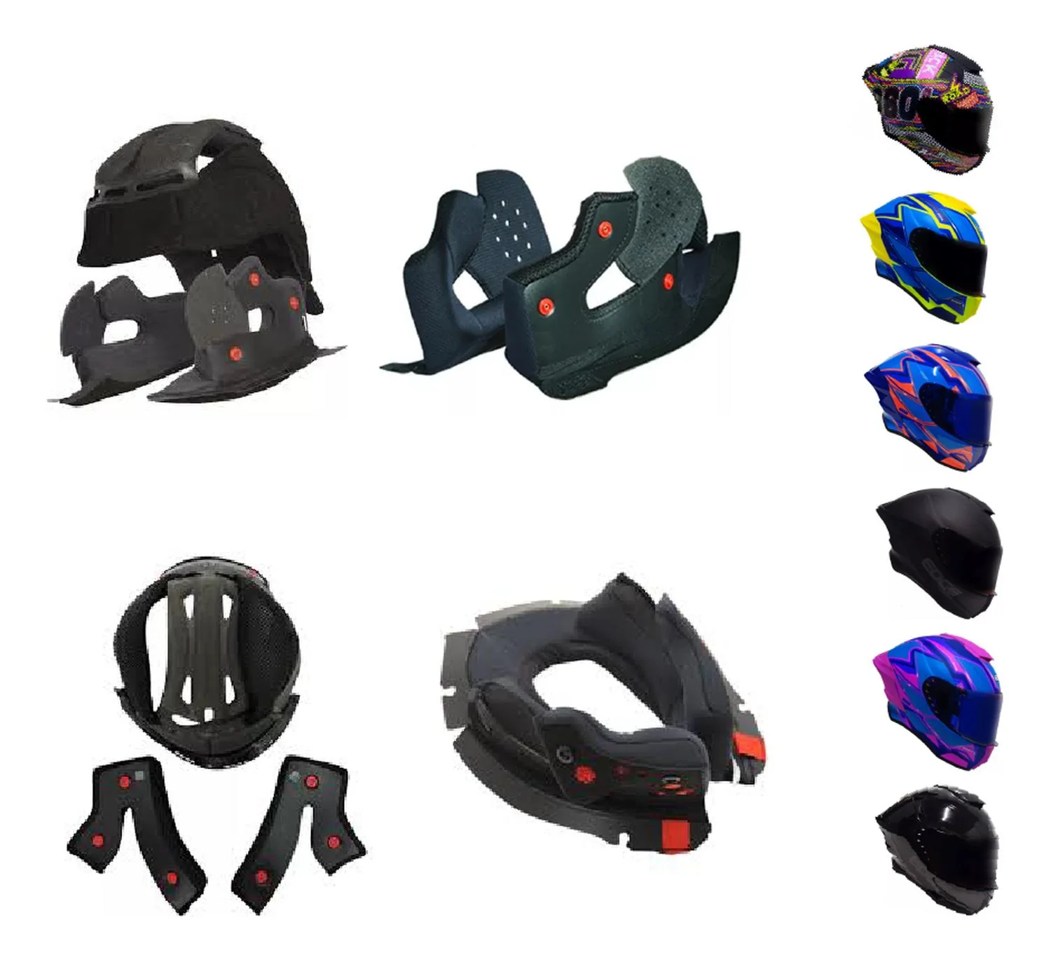 Almohadillas Edge Helmets - Image 6