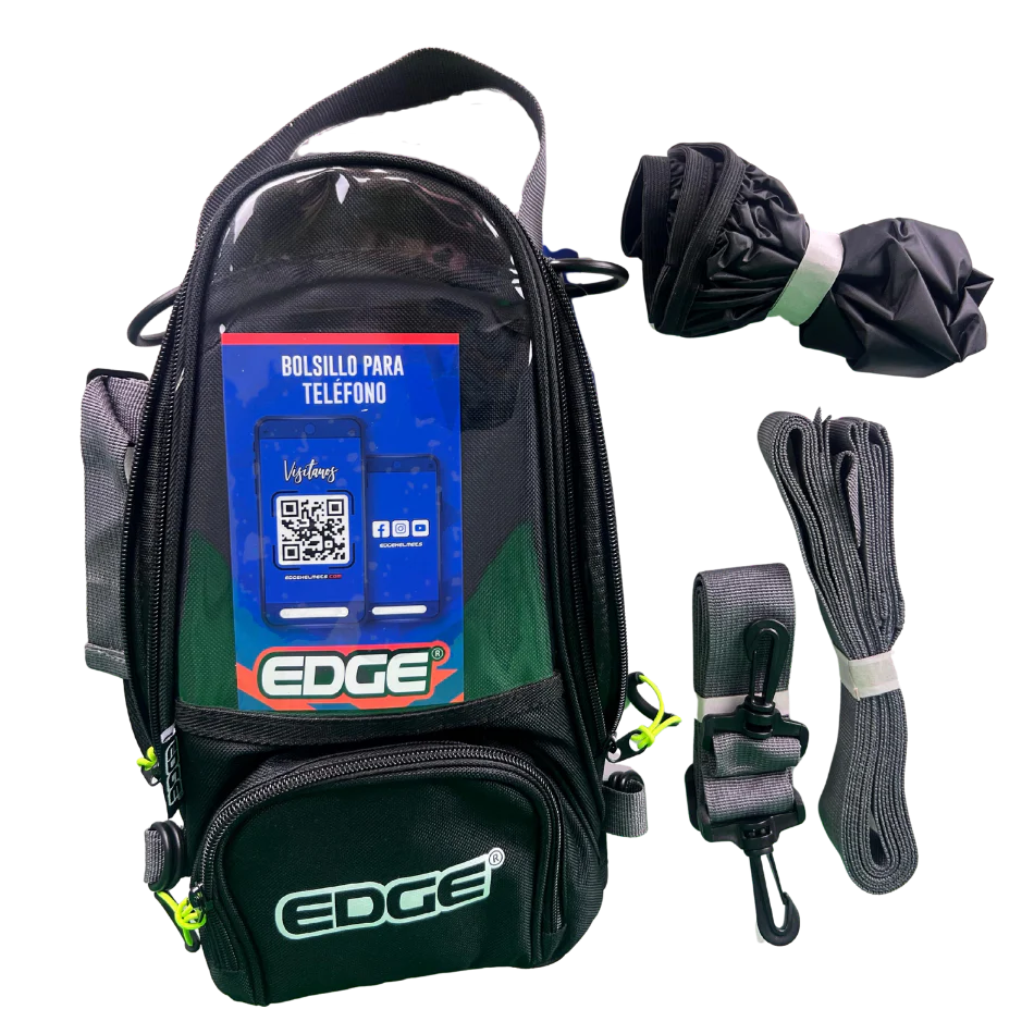 Tank Bag, Maleta Tanque, Porta Celular Moto Edge de 3L Negra - Image 5