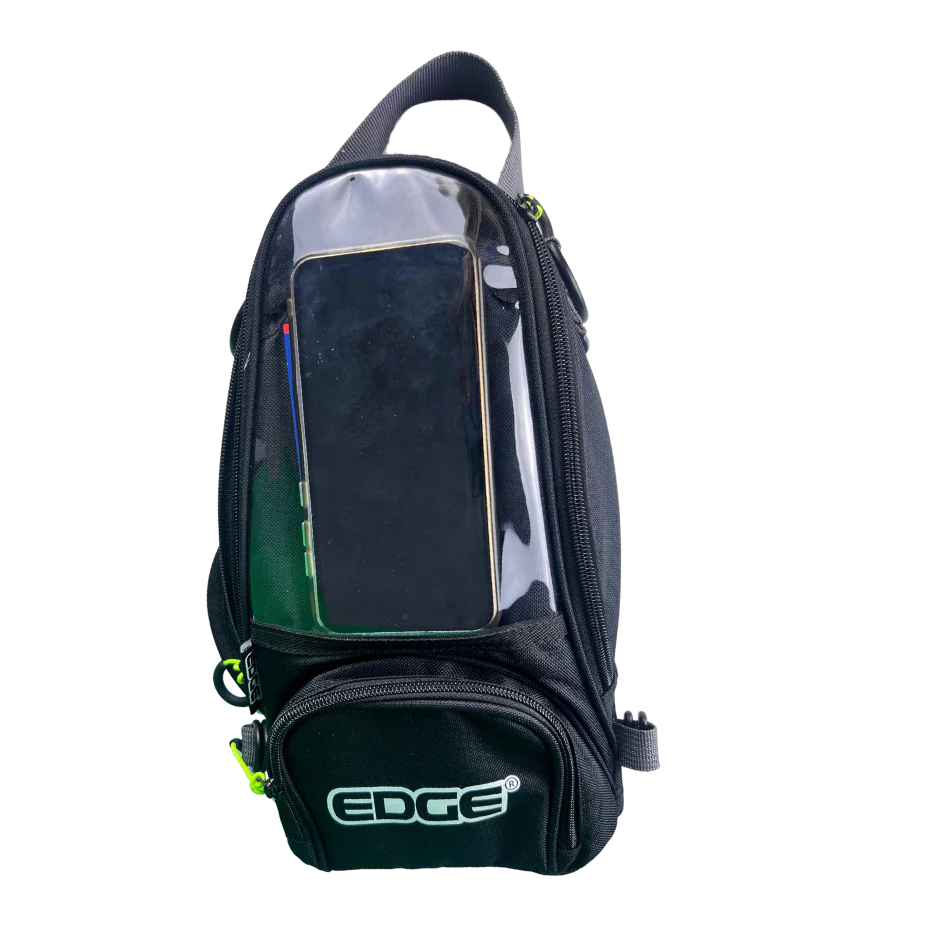 Tank Bag, Maleta Tanque, Porta Celular Moto Edge de 3L Negra - Image 6