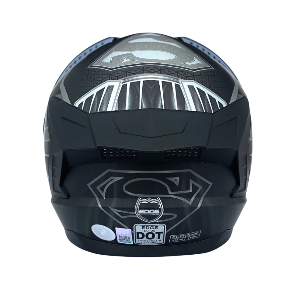 Casco DC Integral Extreme Superman Plateado Cert. DOT I ECE - Image 6