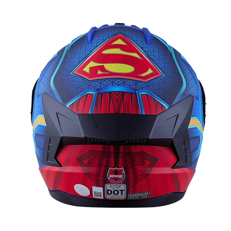 Casco Dc Integral Extreme Superman Certificado Dot | Ece - Image 6