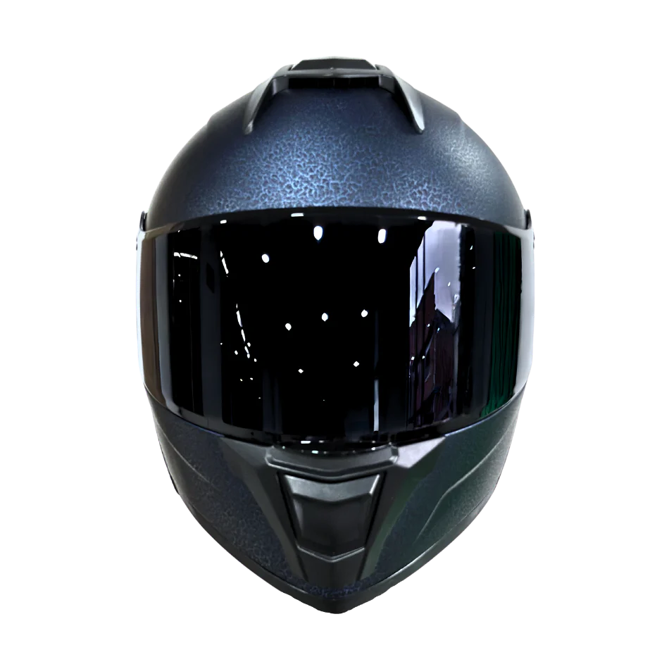 Casco EDGE Abatible Boston Sólido Azul Certificación DOT | ECE - Image 3