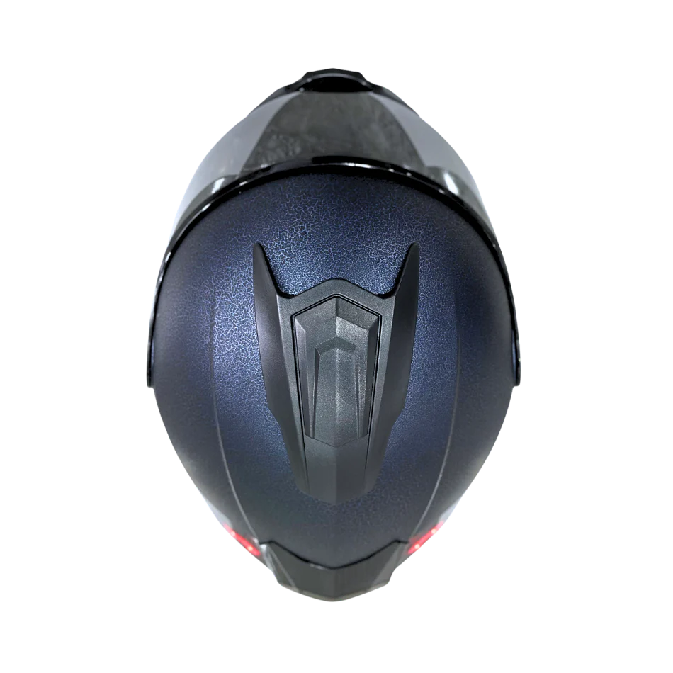 Casco EDGE Abatible Boston Sólido Azul Certificación DOT | ECE - Image 7