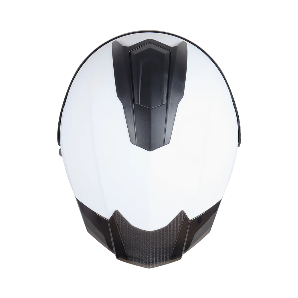Casco EDGE Abatible Boston Sólido Blanco Certificación DOT I ECE - Image 7