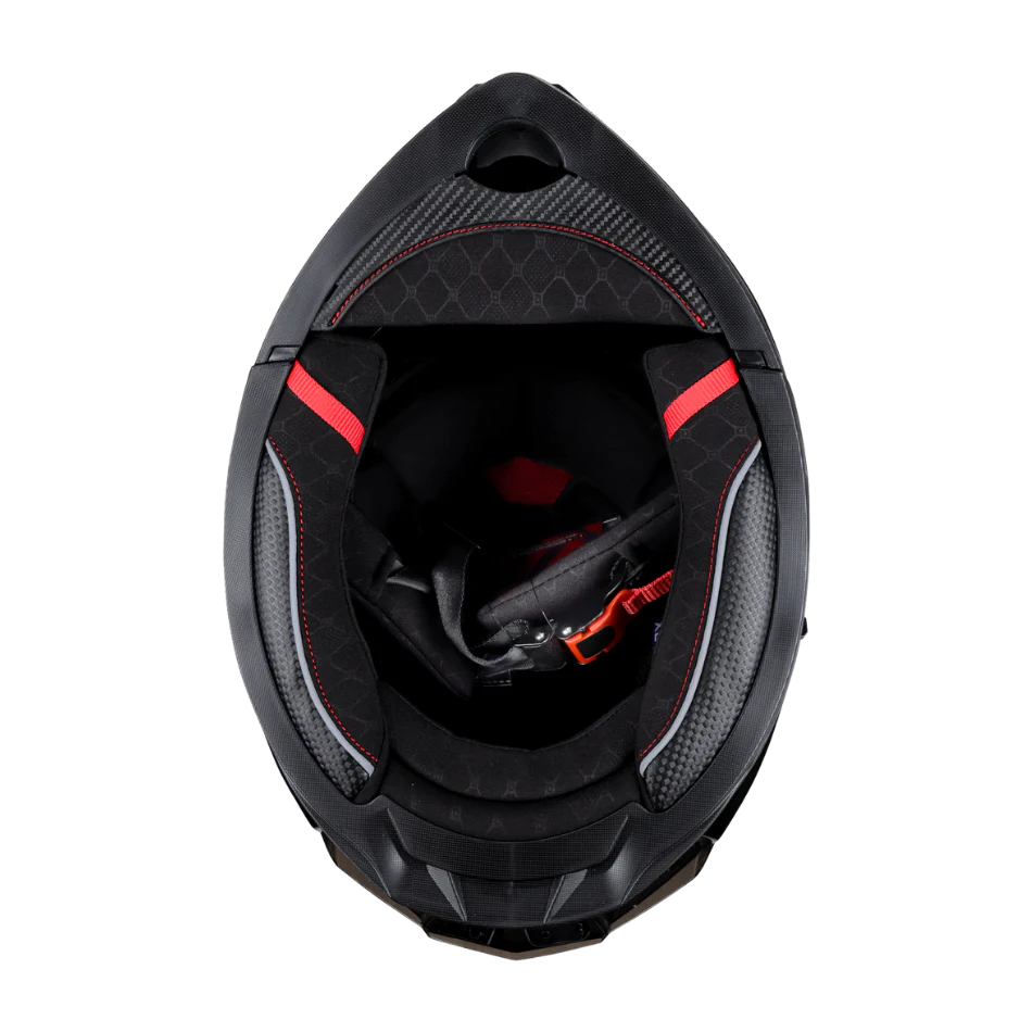 Casco EDGE Abatible Boston Sólido Negro Certificación DOT I ECE - Image 8