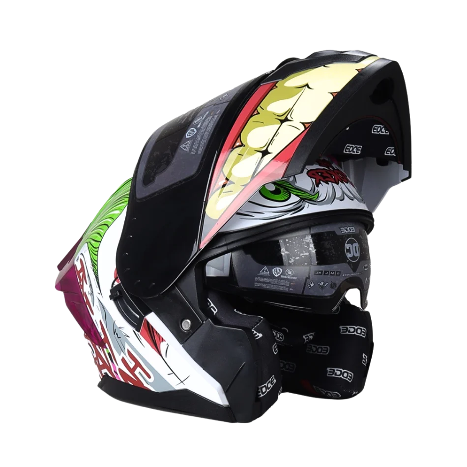 Casco DC Abatible Boston Joker Certificación DOT I ECE - Image 10