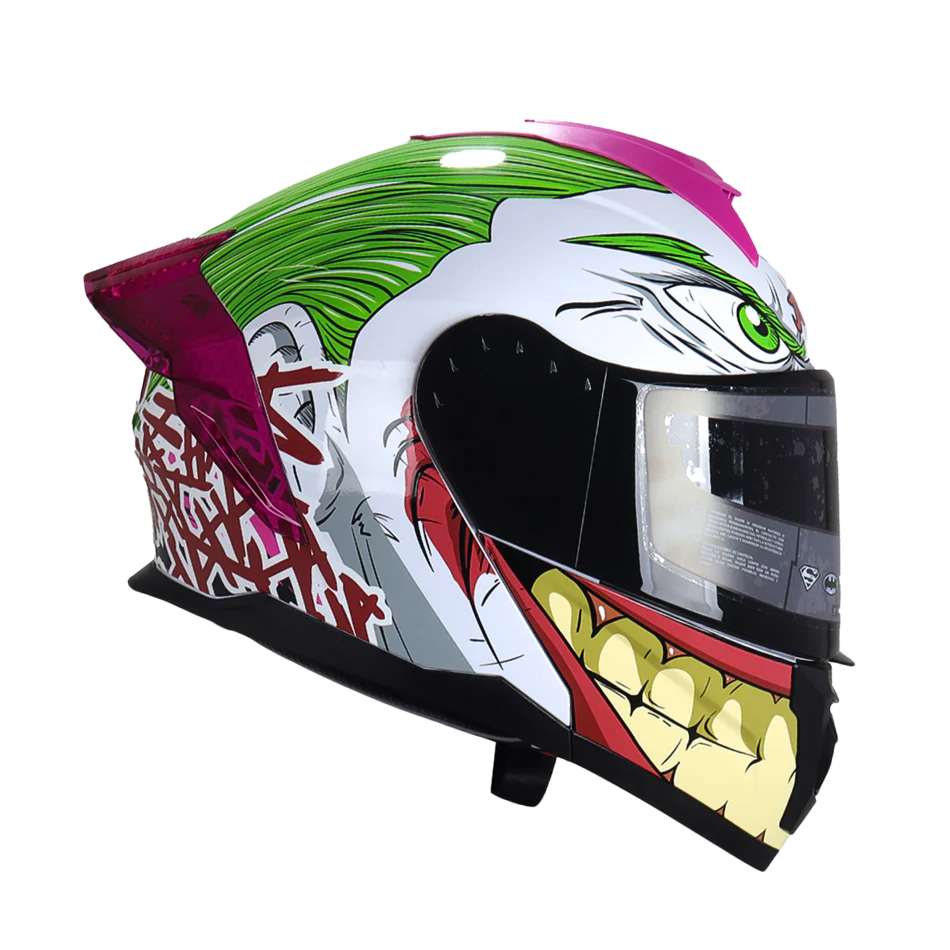 Casco DC Abatible Boston Joker Certificación DOT I ECE - Image 4