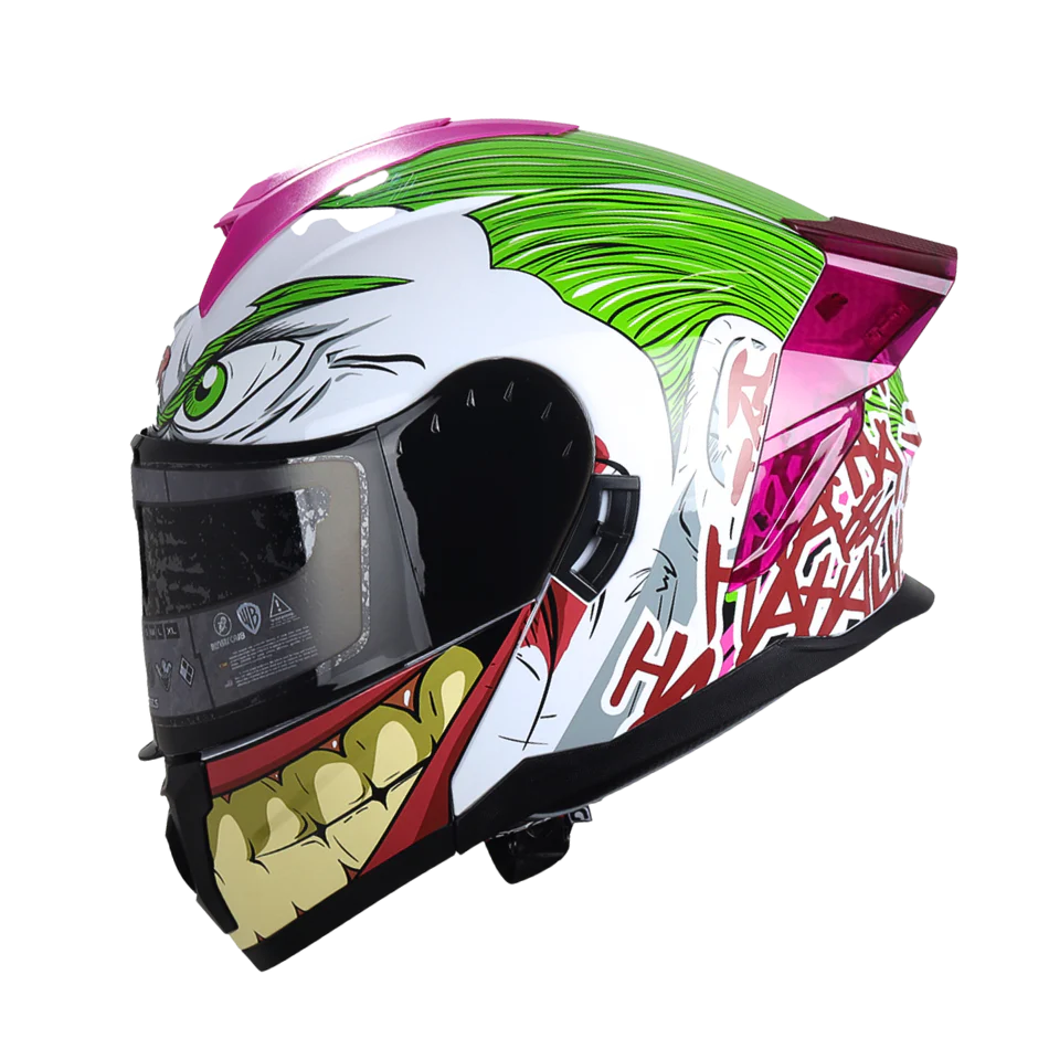 Casco DC Abatible Boston Joker Certificación DOT I ECE - Image 5