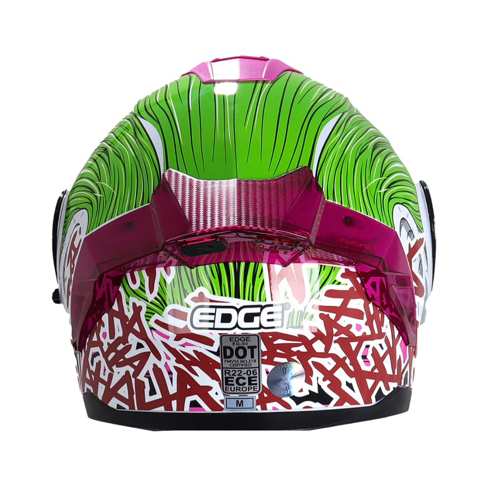 Casco DC Abatible Boston Joker Certificación DOT I ECE - Image 6