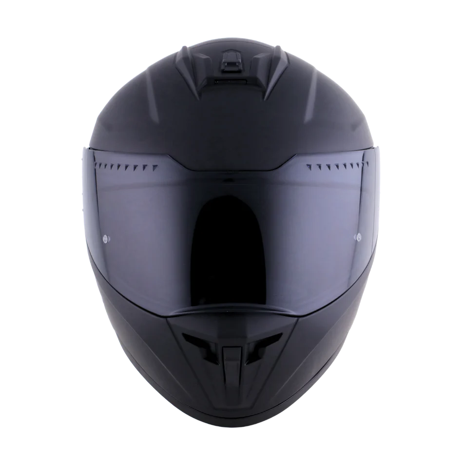Casco Edge Integral Extreme Sólido Negro Cert. Dot I Ece - Image 3