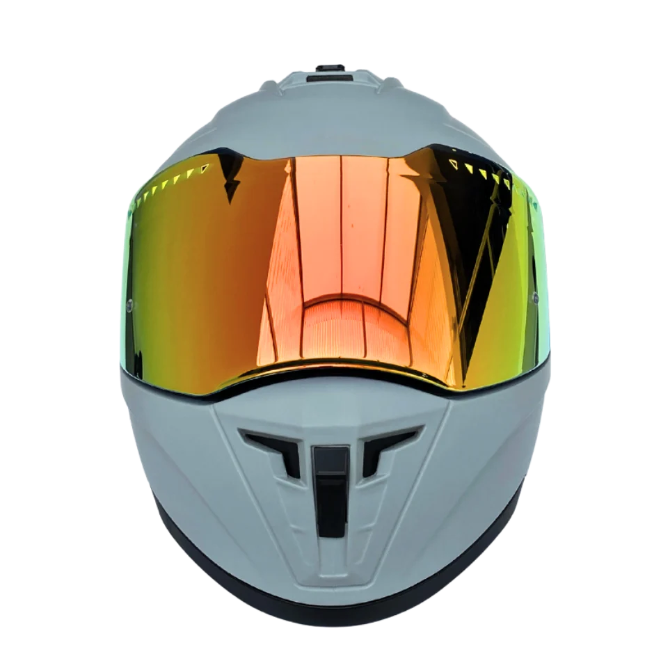 Casco EDGE Integral Extreme Solido Negro / Litmus Metalizado Certificación DOT I ECE - Image 3