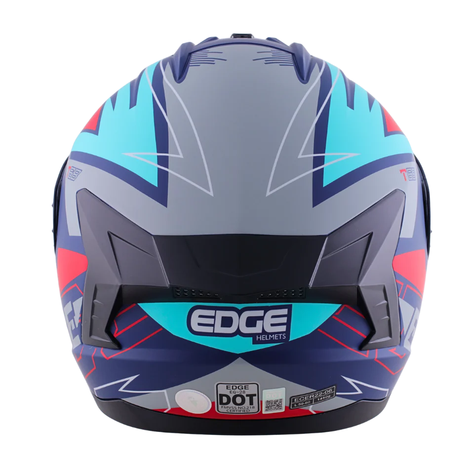 Casco Edge Integral Extreme T68 Rojo Certificado Dot | Ece - Image 6