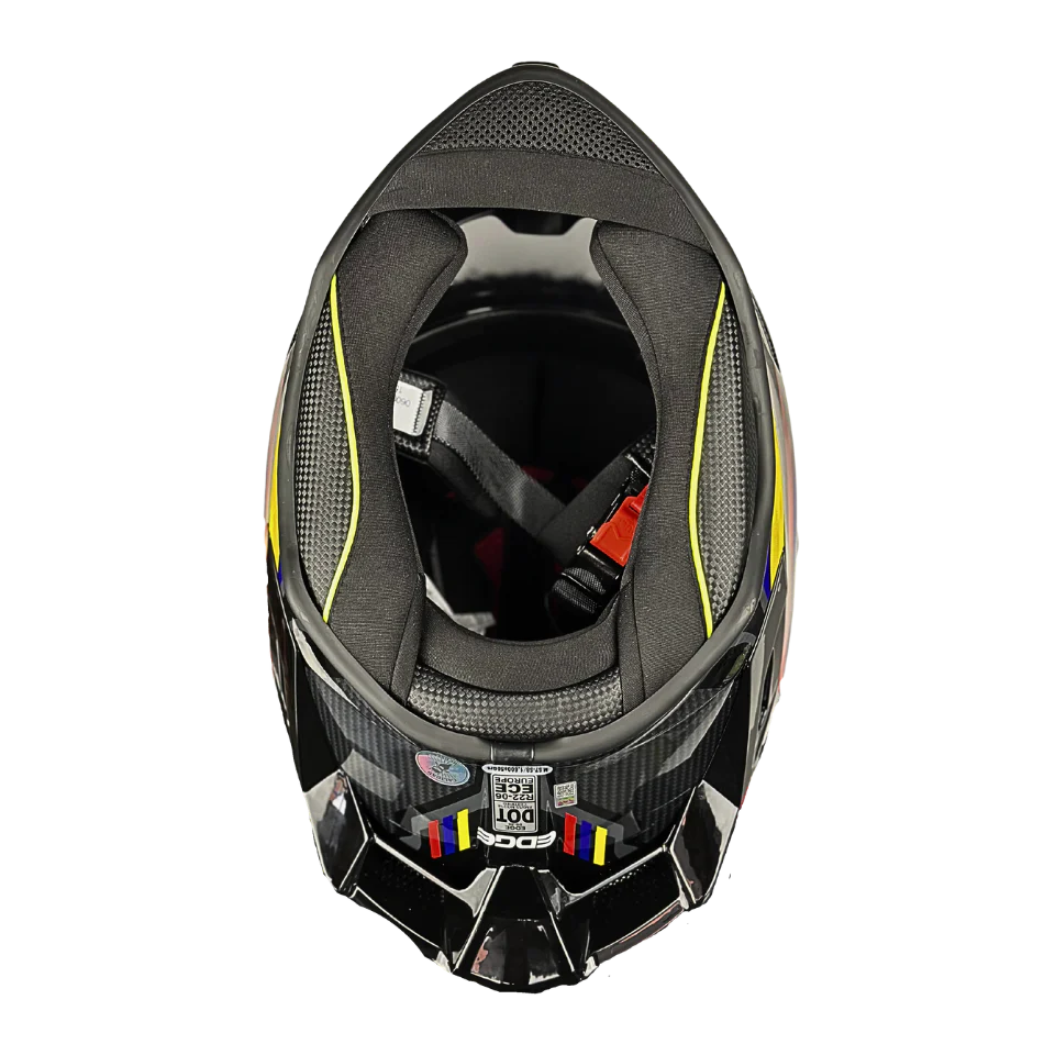 Casco EDGE Integral Shanghai Colombia Certificación DOT I ECE - Image 9