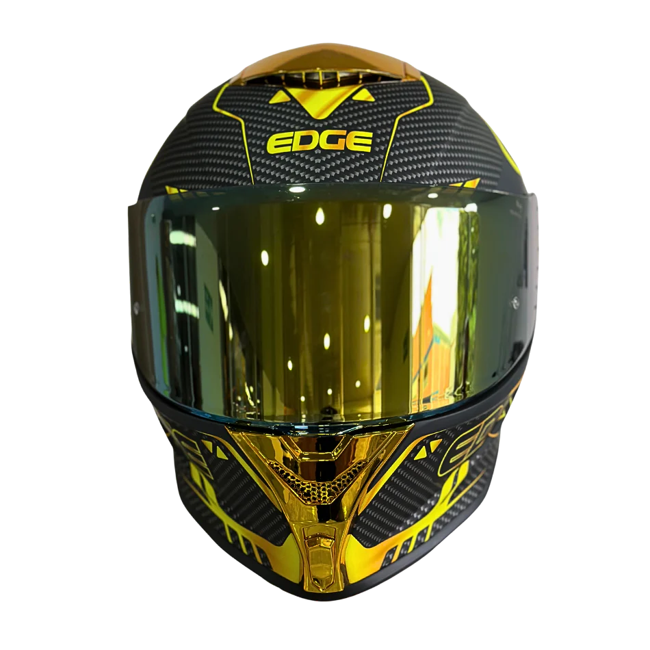 Casco EDGE Integral Shanghai Goldex Dorado Certificación DOT I ECE - Image 3