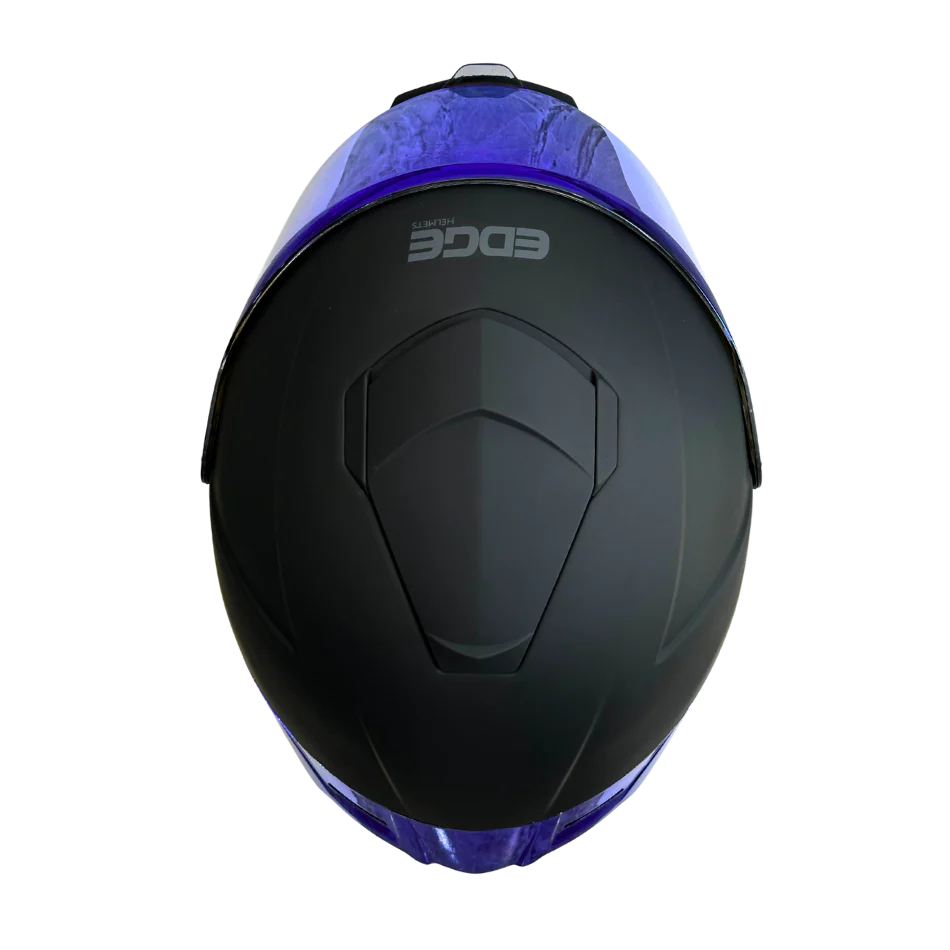 Casco EDGE Integral Shanghai Metalizado Azul Certificación DOT I ECE - Image 8