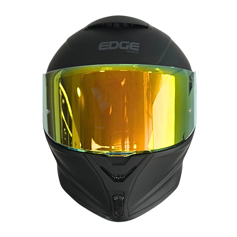 Casco EDGE Integral Shanghai Metalizado Dorado Certificación DOT I ECE - Image 4