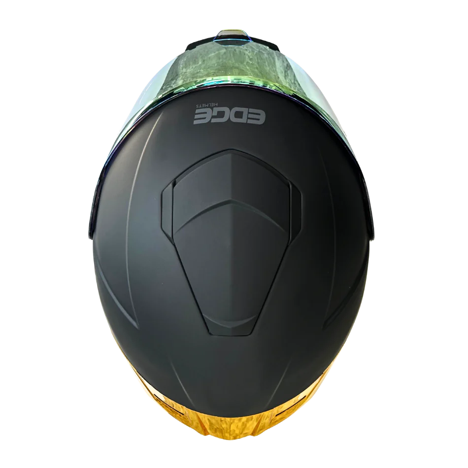 Casco EDGE Integral Shanghai Metalizado Dorado Certificación DOT I ECE - Image 8