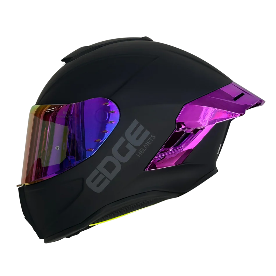 Casco EDGE Integral Shanghai Metalizado Morado Certificación DOT I ECE - Image 11