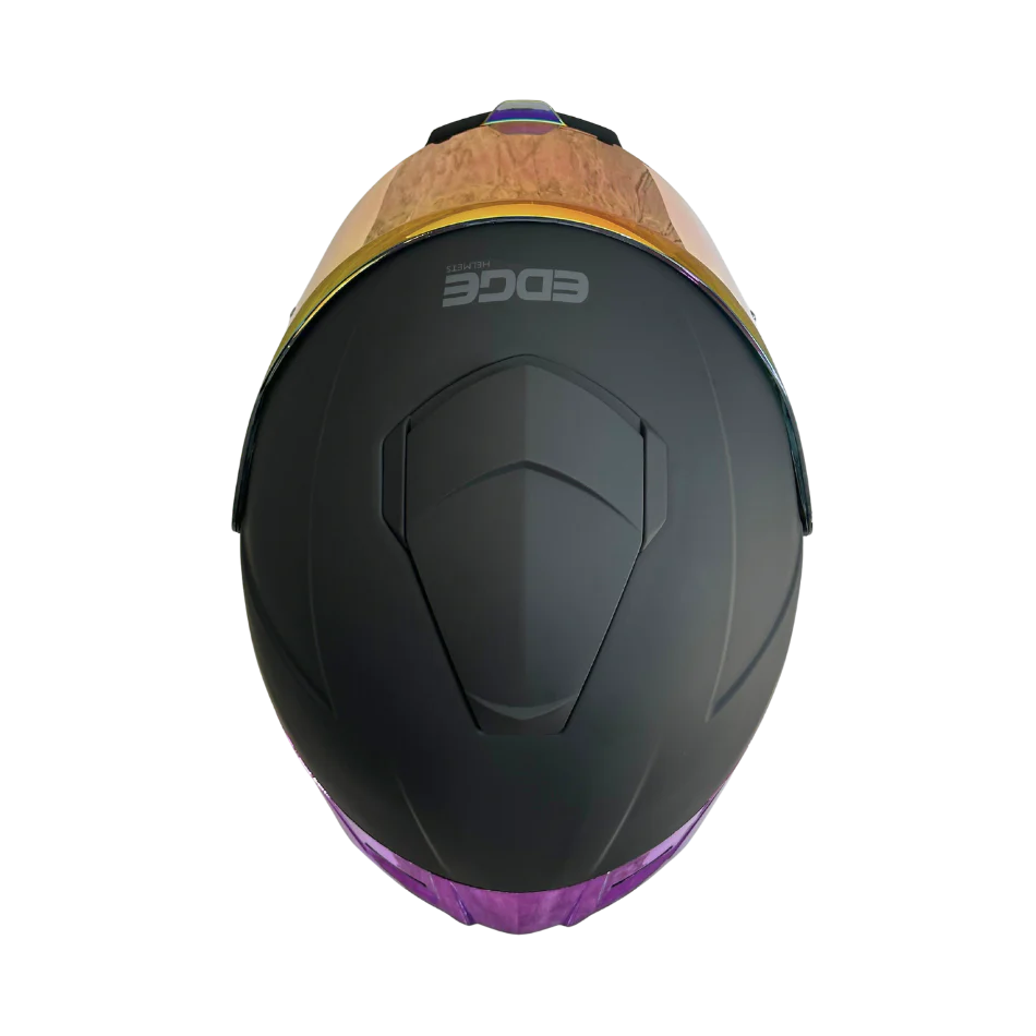 Casco EDGE Integral Shanghai Metalizado Morado Certificación DOT I ECE - Image 16