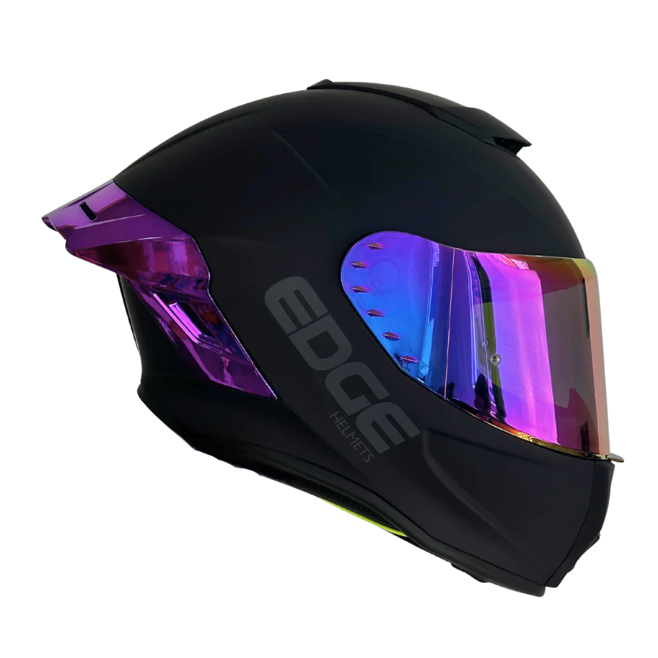 Casco EDGE Integral Shanghai Metalizado Morado Certificación DOT I ECE - Image 19