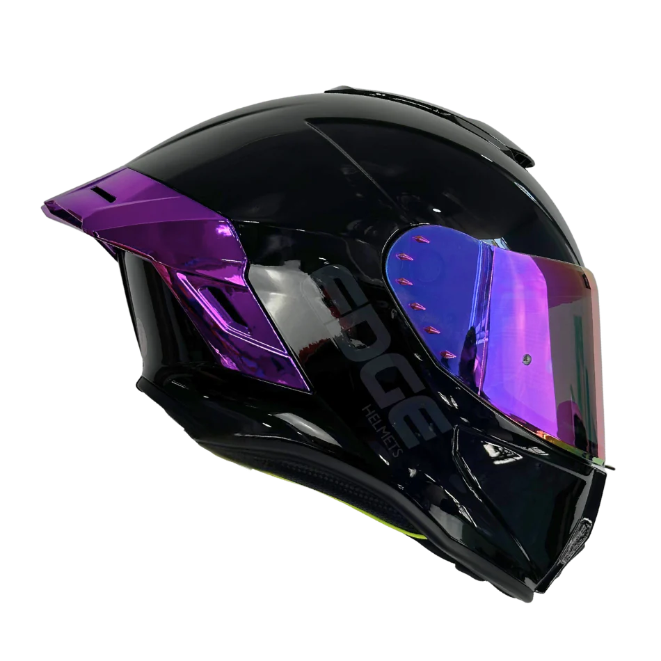 Casco EDGE Integral Shanghai Metalizado Morado Certificación DOT I ECE - Image 25