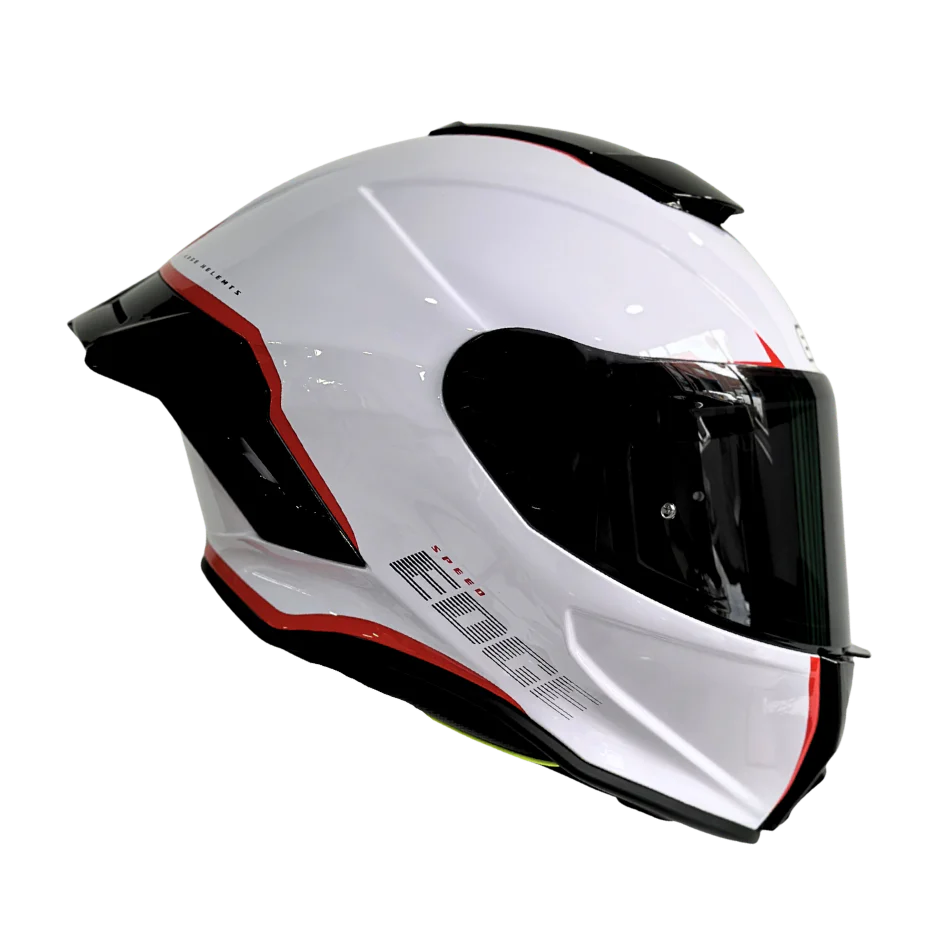 Casco EDGE Integral Shanghai Rush Blanco / Rojo DOT | ECE - Image 13