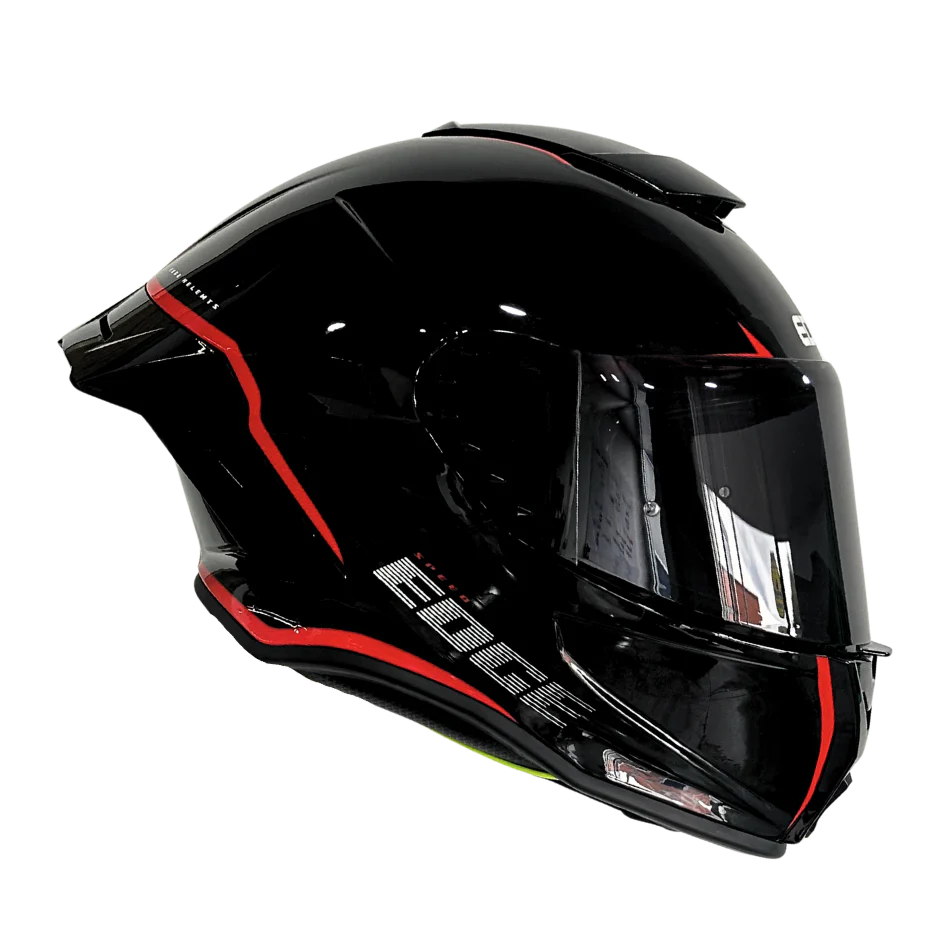 Casco EDGE Integral Shanghai Rush Negro / Rojo DOT | ECE - Image 12