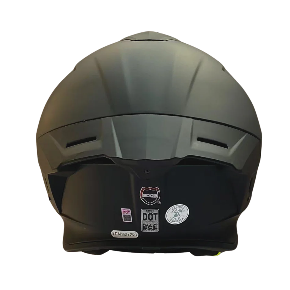 Casco EDGE Integral Shanghai Sólido Logo Rosa Certificación DOT I ECE - Image 12