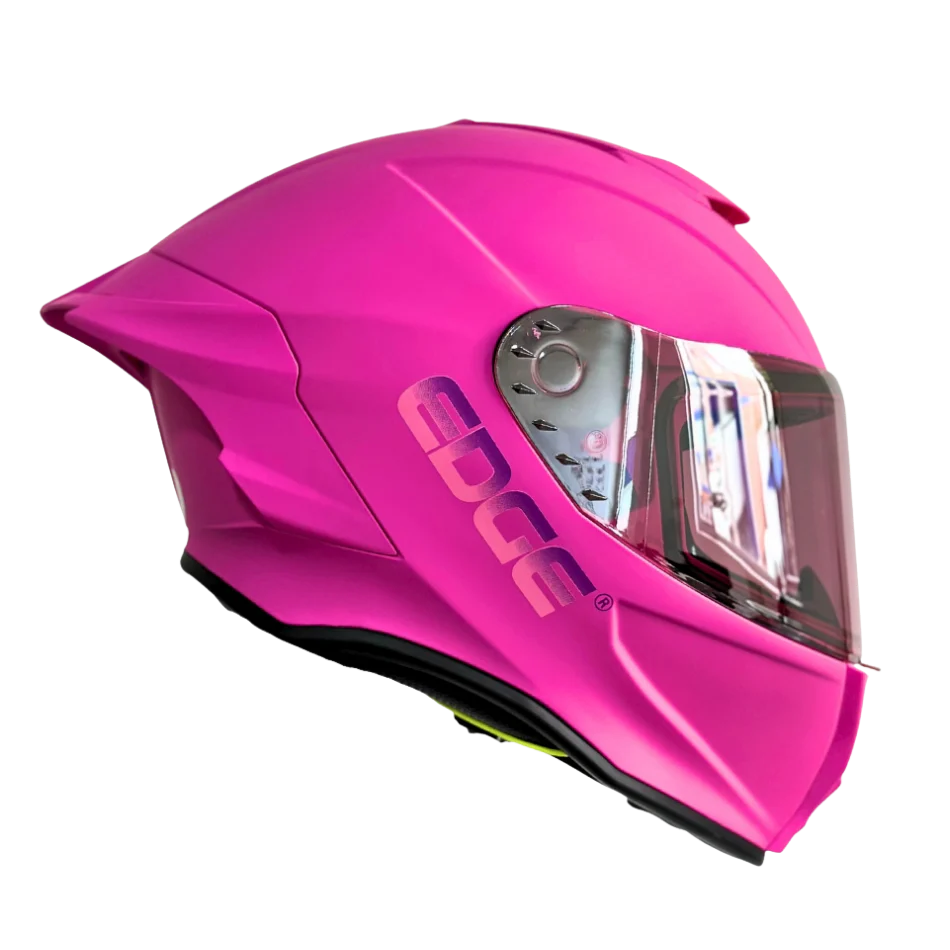 Casco EDGE Integral Shanghai Sólido Rosado Certificación DOT | ECE - Image 11