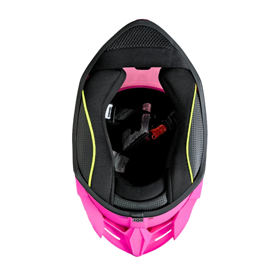 Casco EDGE Integral Shanghai Sólido Rosado Certificación DOT | ECE - Image 8