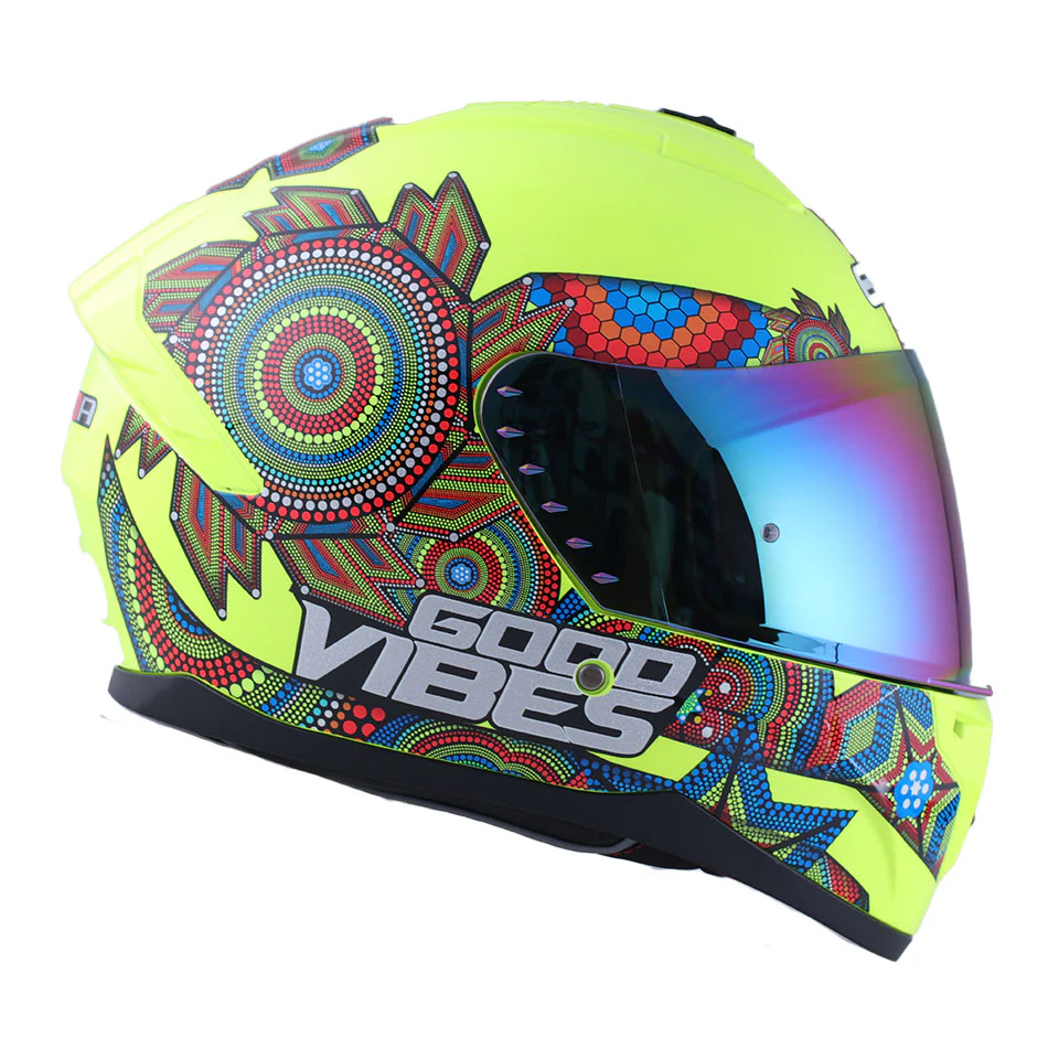 Casco Edge Integral Zoom Pro Xamma Amarillo Cert. Dot - Image 11