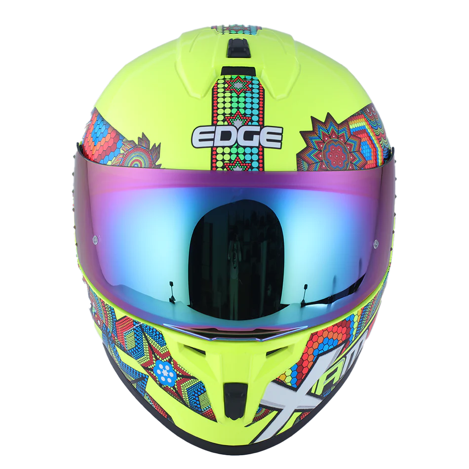 Casco Edge Integral Zoom Pro Xamma Amarillo Cert. Dot - Image 3