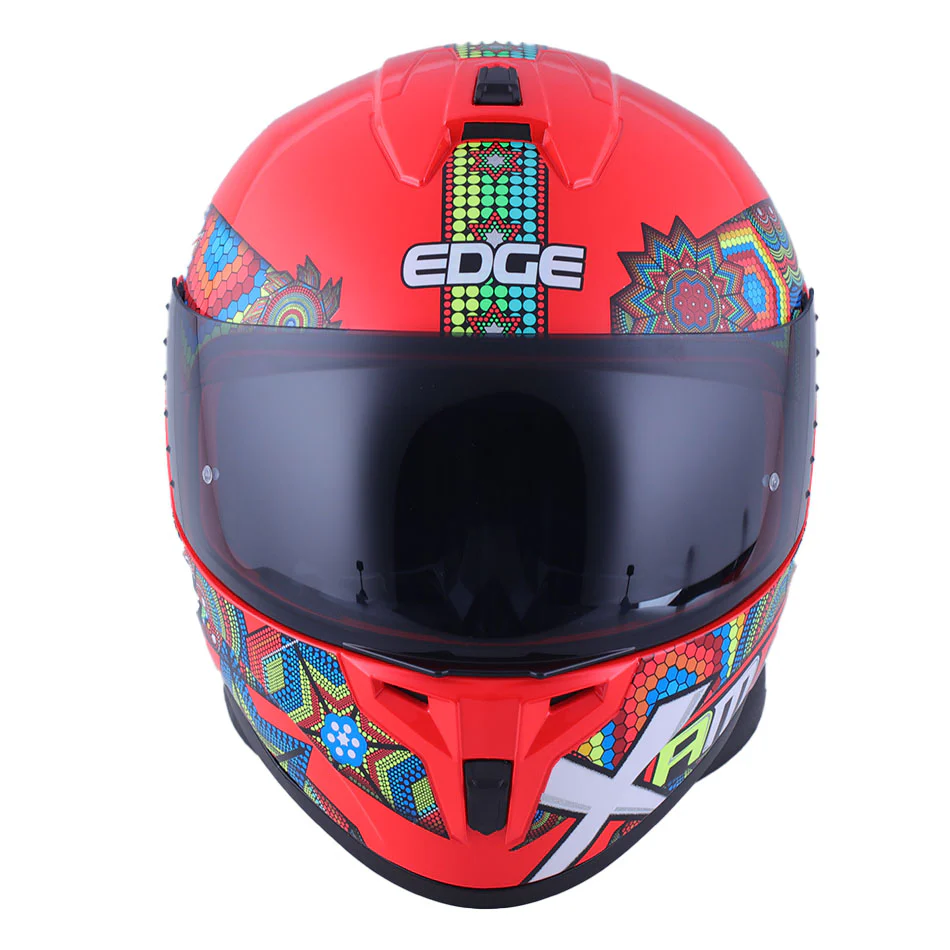 Casco Edge Integral Zoom Pro Xamma Rojo Certificado Dot - Image 3