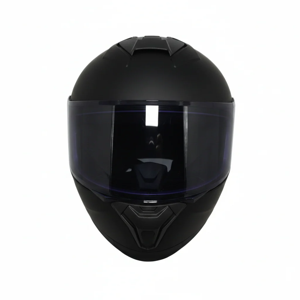 Casco EDGE Kids Integral Winner Solido Negro Certificación DOT - Image 3