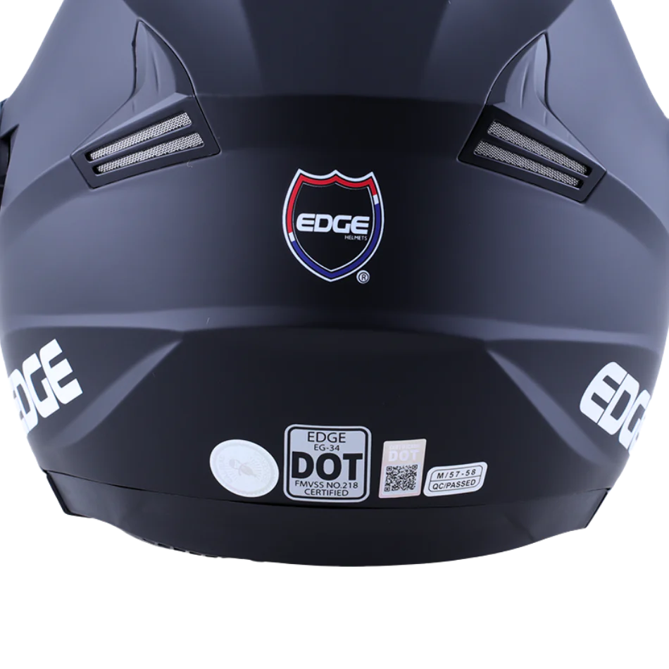 Casco Edge Semi Integral Jaguar Certificado Dot - Image 7