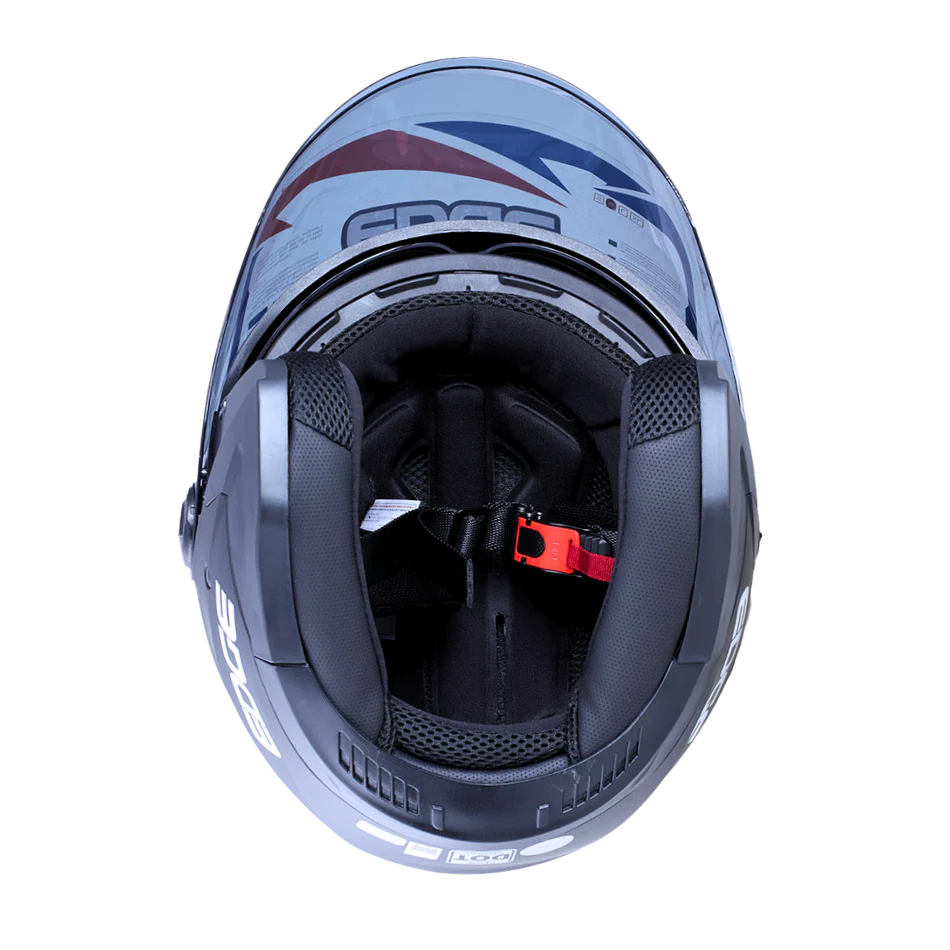 Casco Edge Semi Integral Jaguar Certificado Dot - Image 8