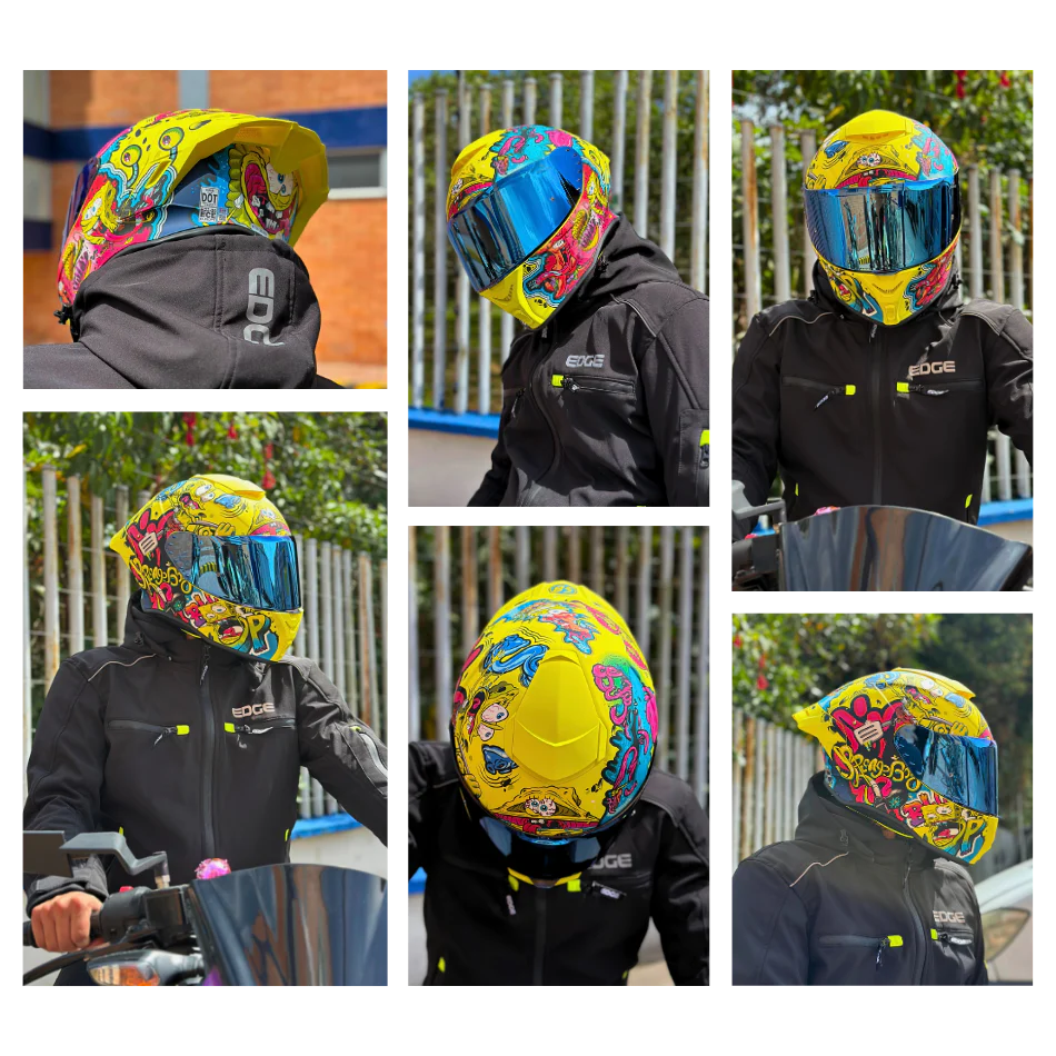 Casco NICK Integral Shanghai Bob Esponja Certificación DOT I ECE - Image 2