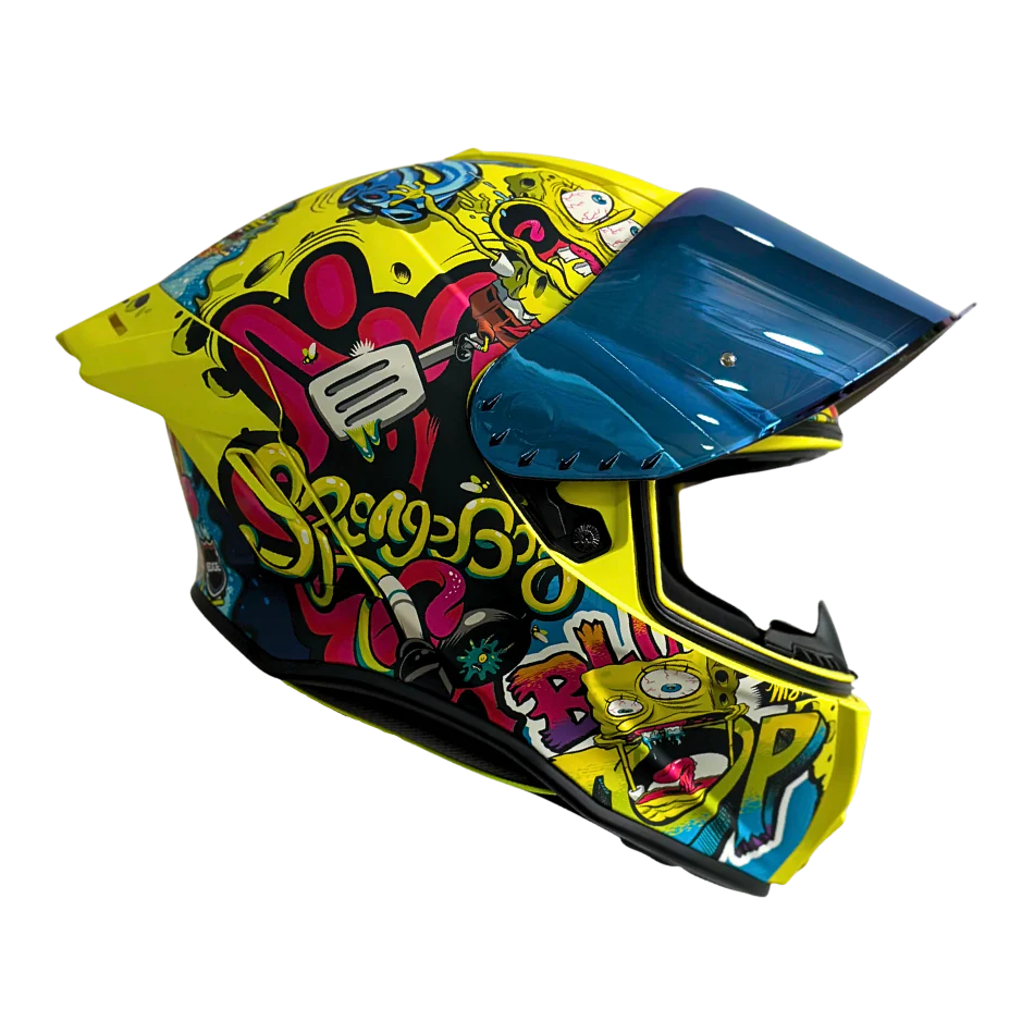 Casco NICK Integral Shanghai Bob Esponja Certificación DOT I ECE - Image 5