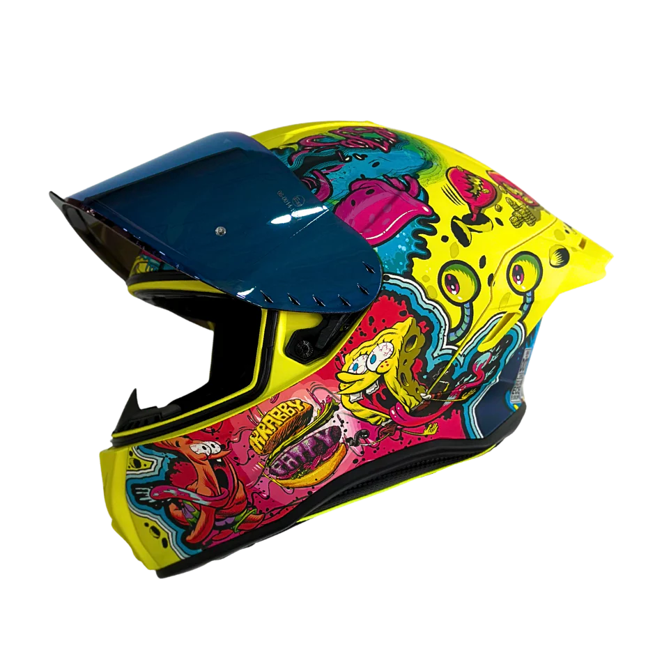 Casco NICK Integral Shanghai Bob Esponja Certificación DOT I ECE - Image 6