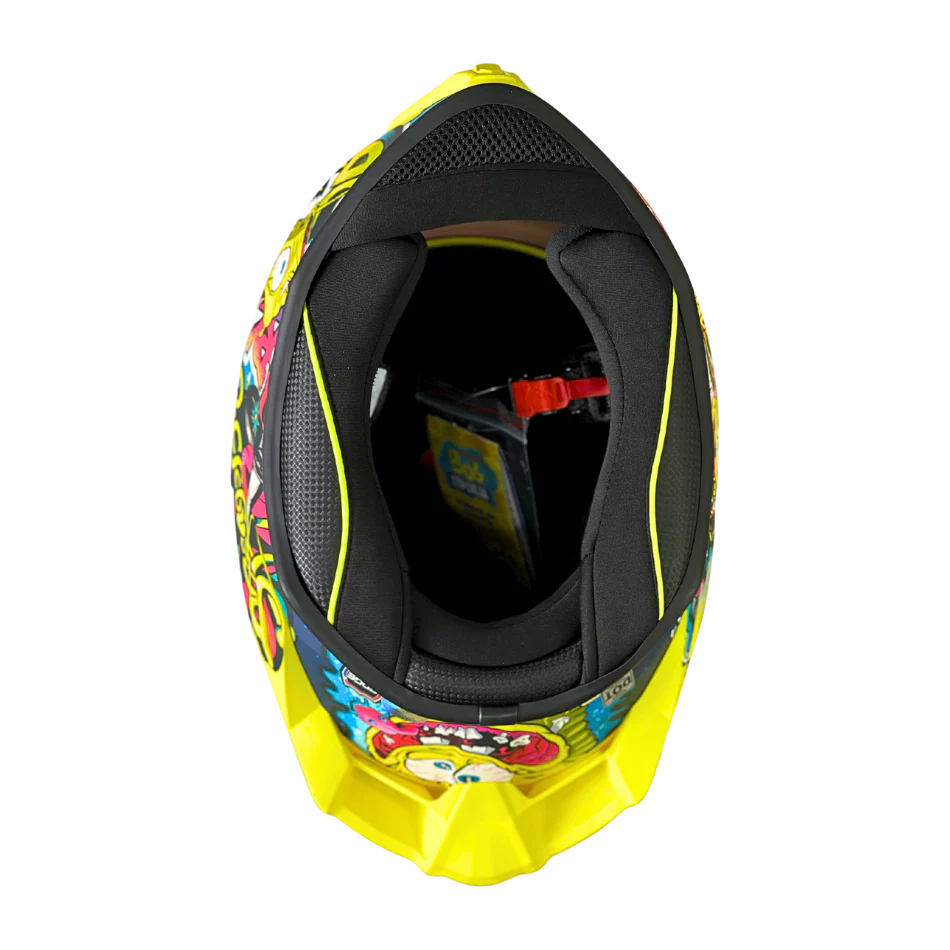 Casco NICK Integral Shanghai Bob Esponja Certificación DOT I ECE - Image 9