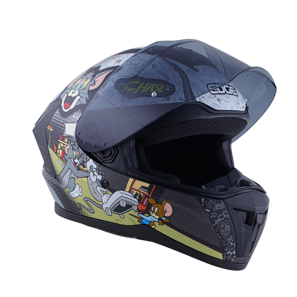 Casco Warner Integral Extreme Tom & Jerry Cert. Dot I Ece - Image 4