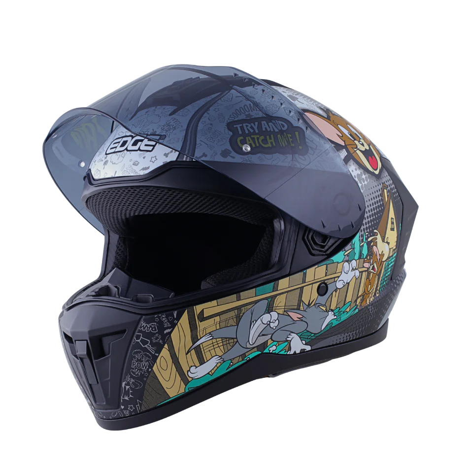 Casco Warner Integral Extreme Tom & Jerry Cert. Dot I Ece - Image 5