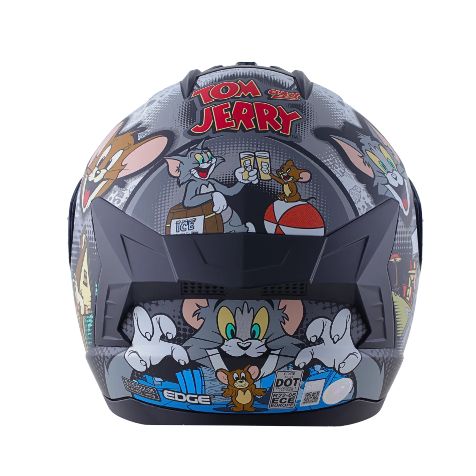 Casco Warner Integral Extreme Tom & Jerry Cert. Dot I Ece - Image 6