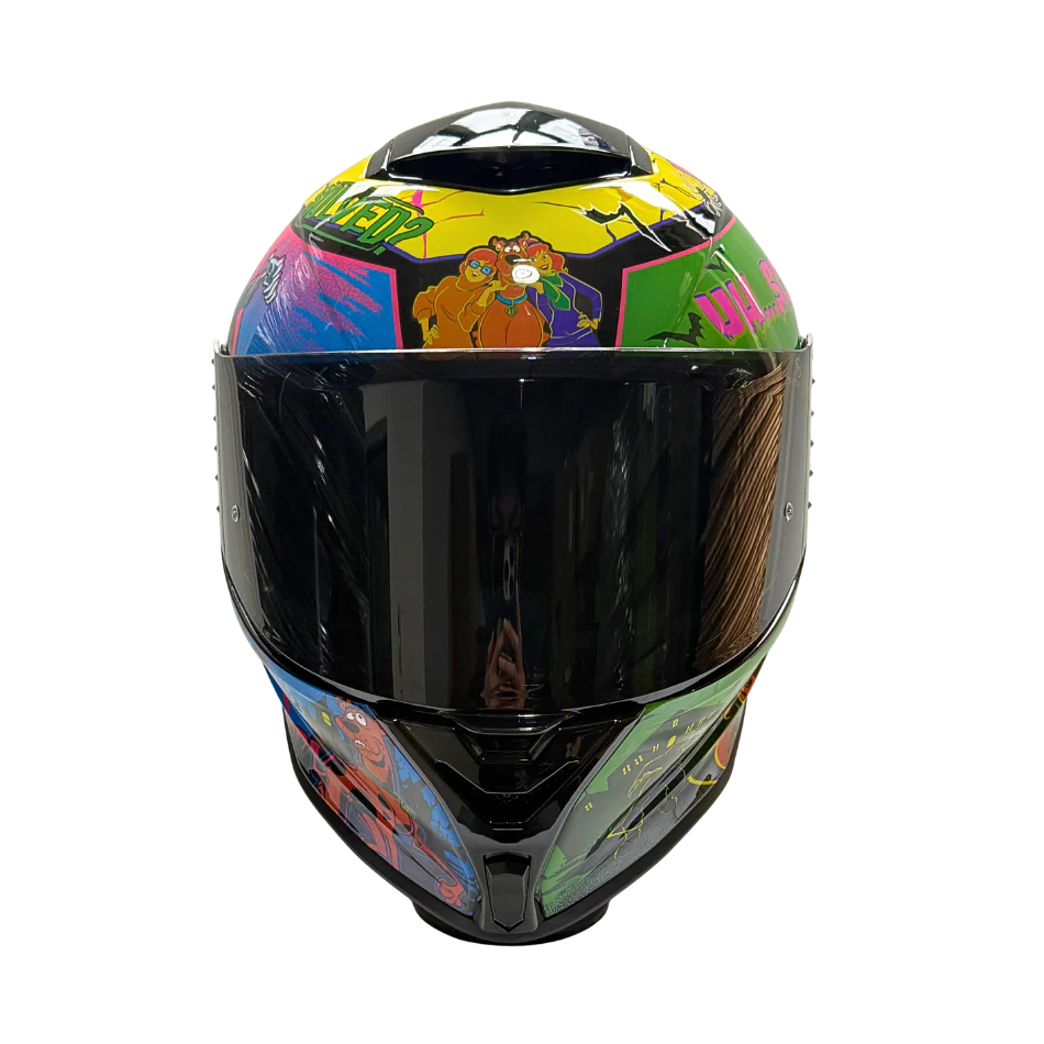 Casco WARNER Integral Shanghai Scooby Doo Certificación DOT I ECE - Image 3