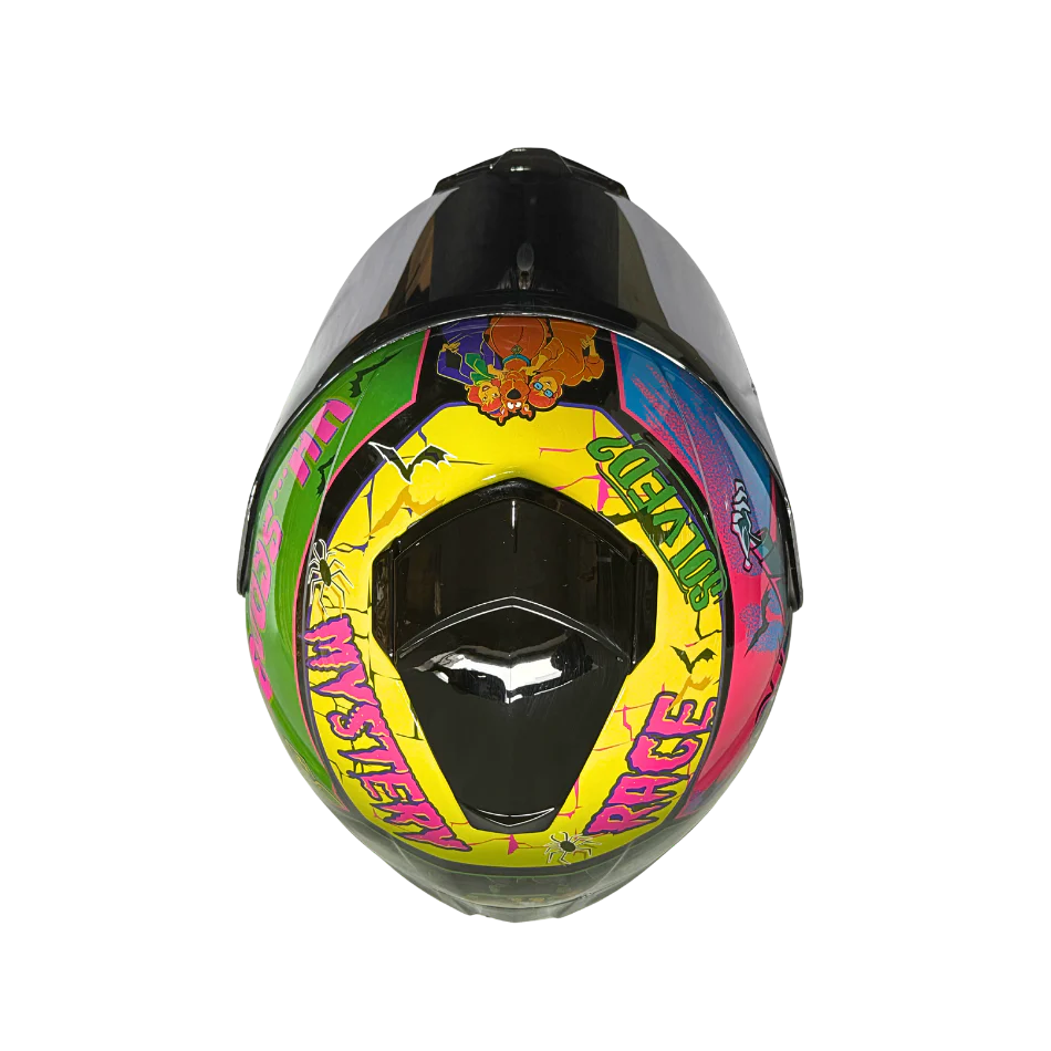 Casco WARNER Integral Shanghai Scooby Doo Certificación DOT I ECE - Image 4