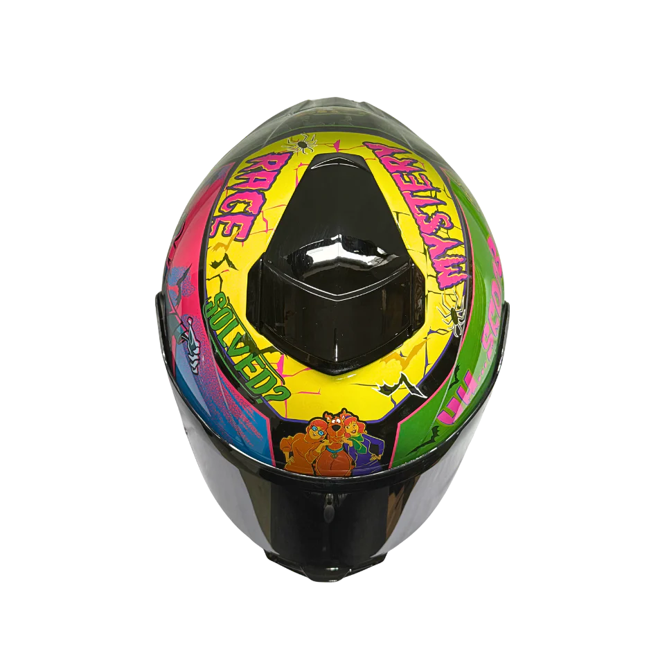 Casco WARNER Integral Shanghai Scooby Doo Certificación DOT I ECE - Image 7