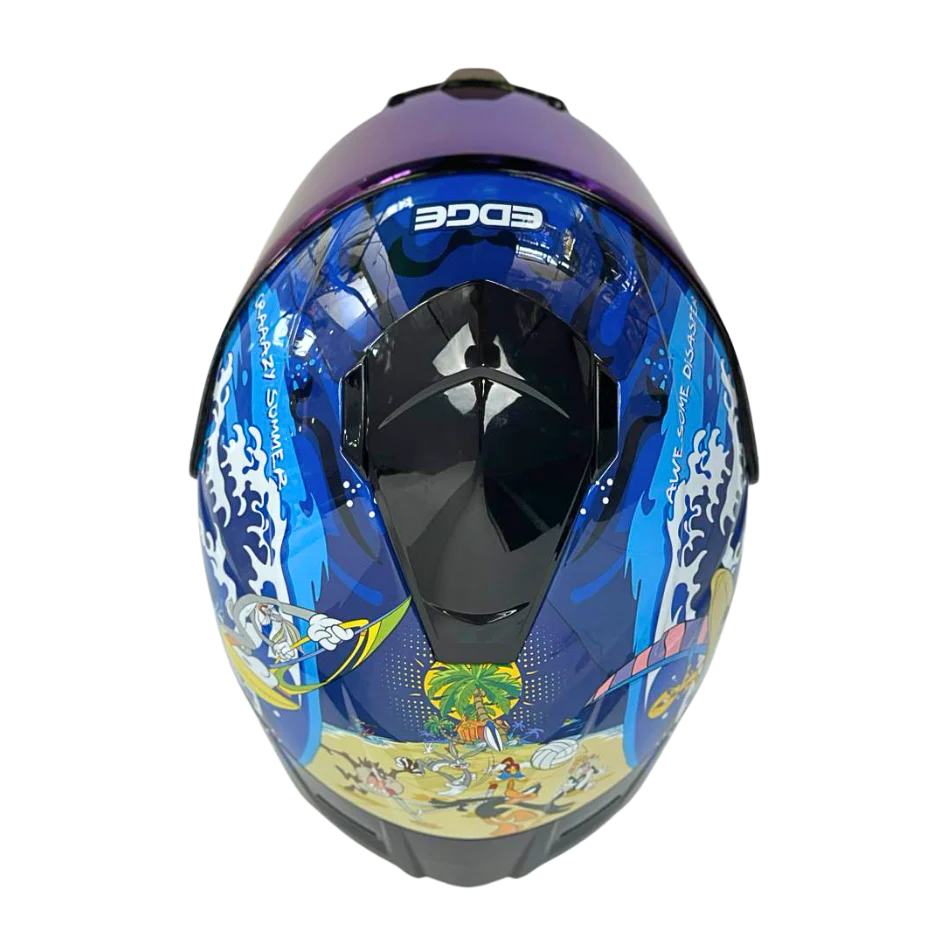 Casco WARNER Integral Shanghai Looney Tunes Certificación DOT I ECE - Image 8