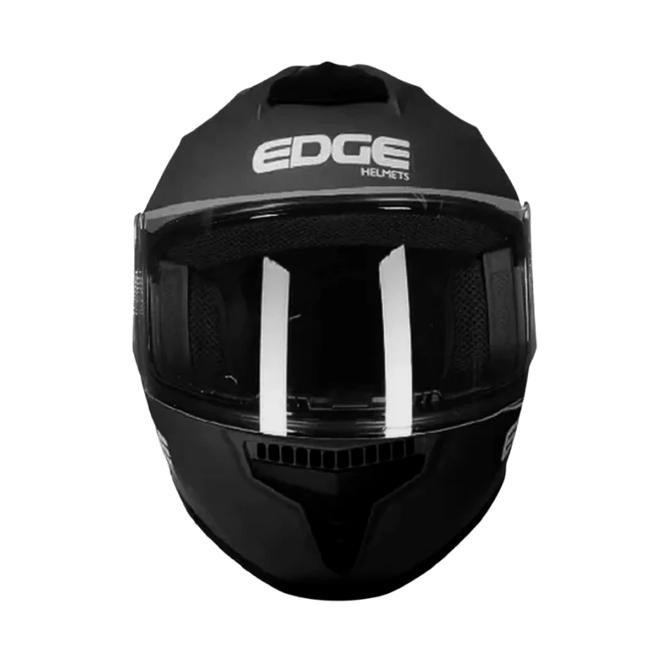 Casco EDGE Integral Frankie Solido Negro Certificación DOT - Image 3