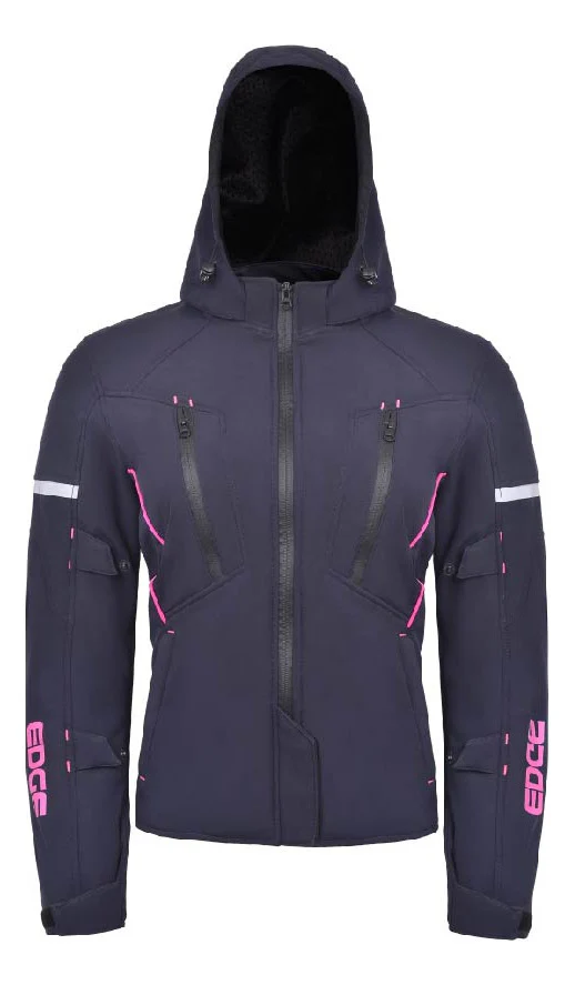 L - Chaqueta Edge Pro Series Azul / Rosa - Image 2