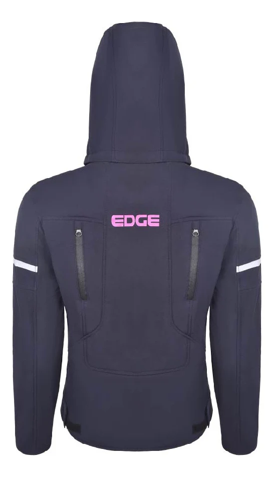 L - Chaqueta Edge Pro Series Azul / Rosa - Image 3